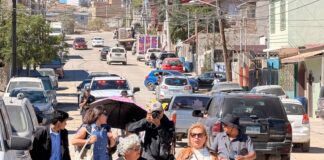 Periodistas marchan en Tecate para exigir seguridad tras irrupción armada